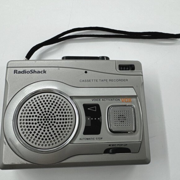 Radio Shack Cassette Tape Recorder CTR-122 14-1129 Voice Activated VOX - Picture 1 of 11